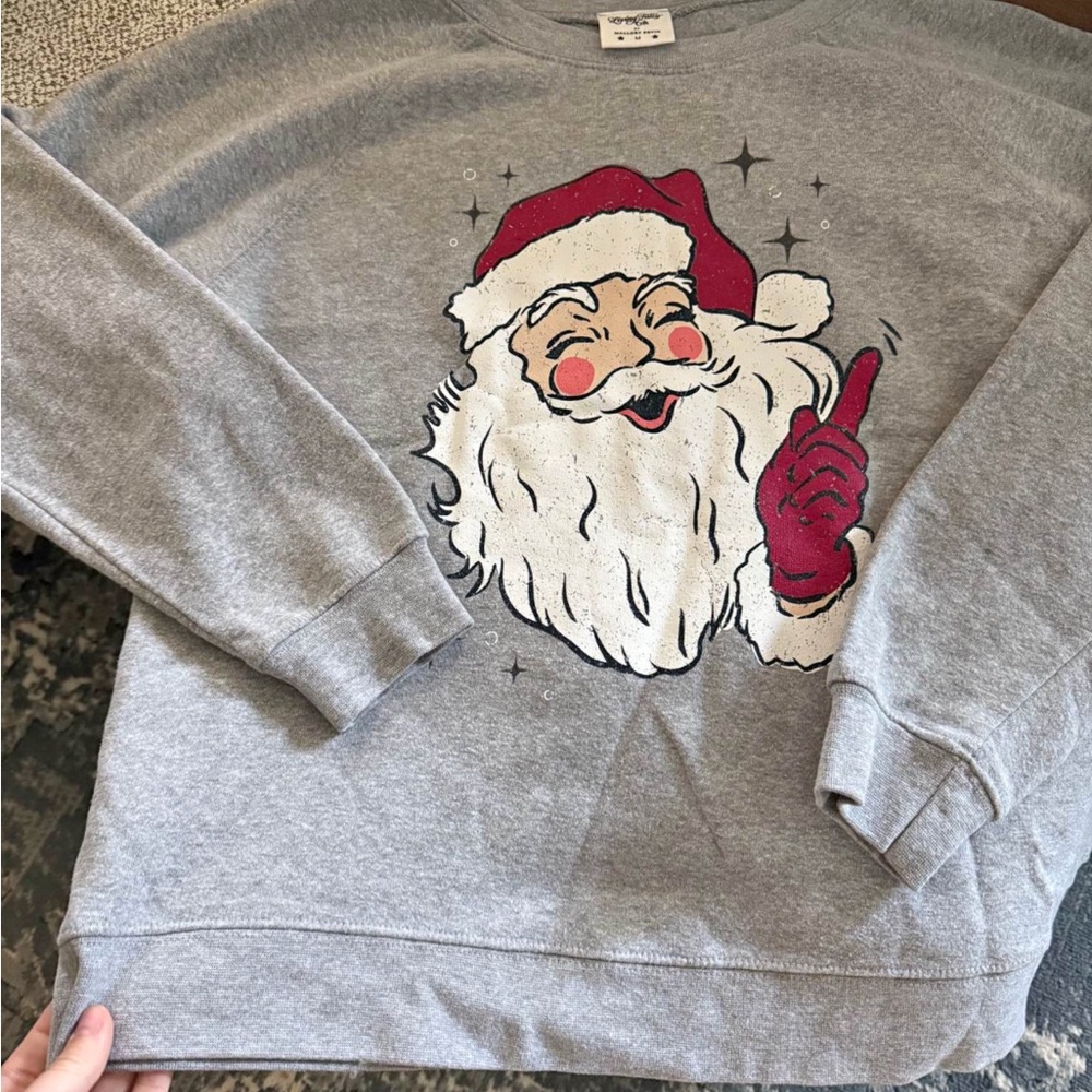 Mallory Ervin Living Fully Christmas Sweatshirt